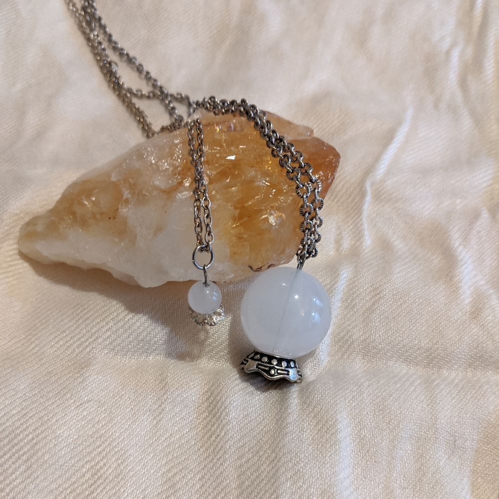 Crystal Ball necklaces